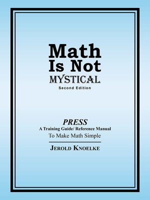 cover image of Math Is Not Mystical